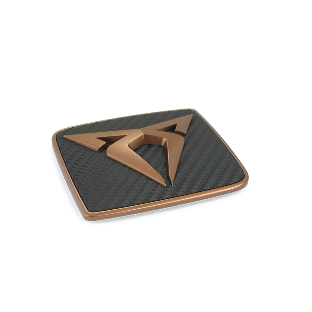 Emblem Seat CUPRA Ateca > Copper / Carbon - sett bakfra