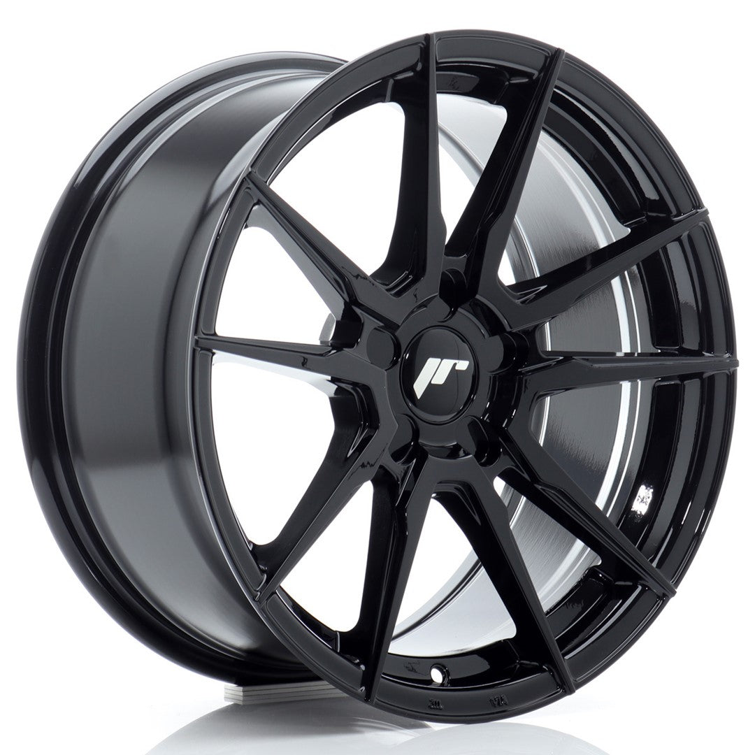 Felg JR Wheels JR21 17x8" Black – sett forfra