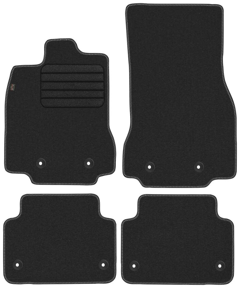 Unknown stoffmatter til Jaguar XF I (X250) – premium tekstil