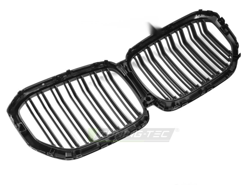 Grill X5 G05 19-22 matt sort med festedetaljer.