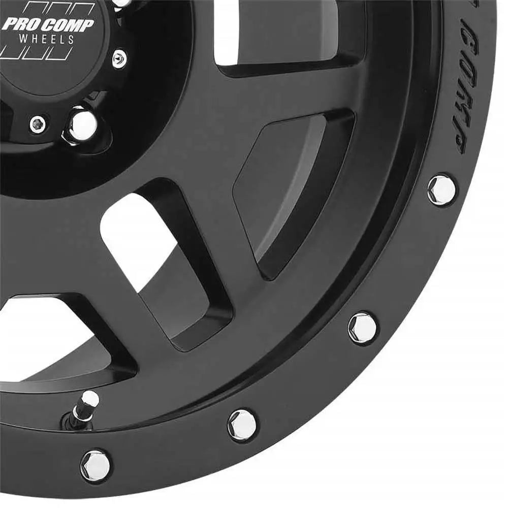 Felg 5041 Satin Black Procomp 17x9 Et-6 5x127