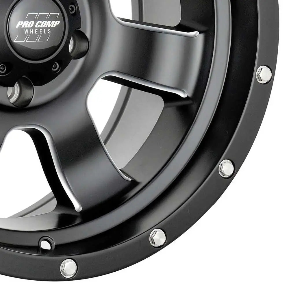 Felg 5139 Satin Black Procomp 17x9 Et-6 5x127
