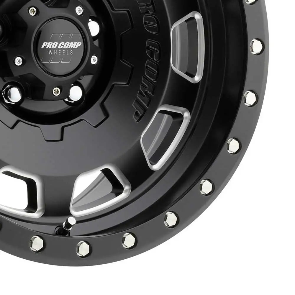 Felg 5160 Satin Black Procomp 17x9 Et-6 5x127
