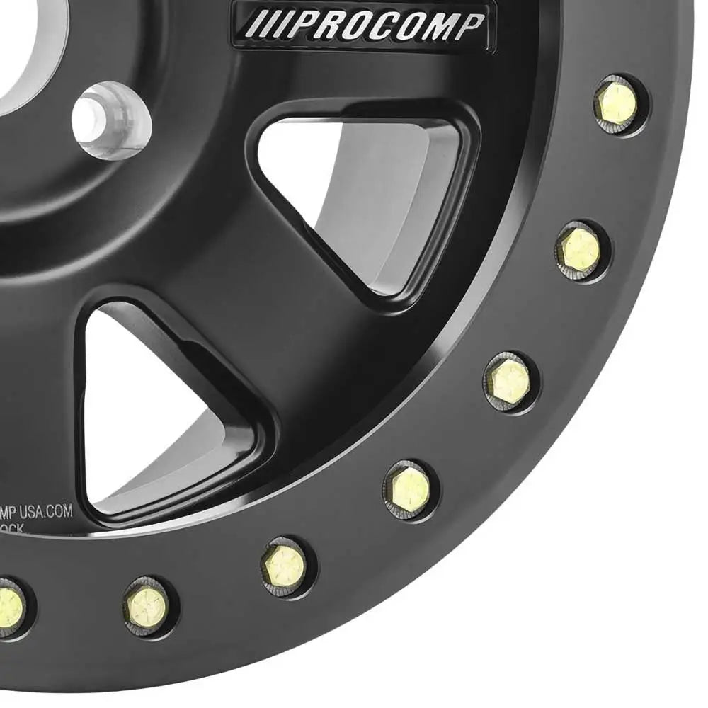 Felg 75 Series Trilogy Beadlock Satin Black Procomp 17x9 Et-6 5x127