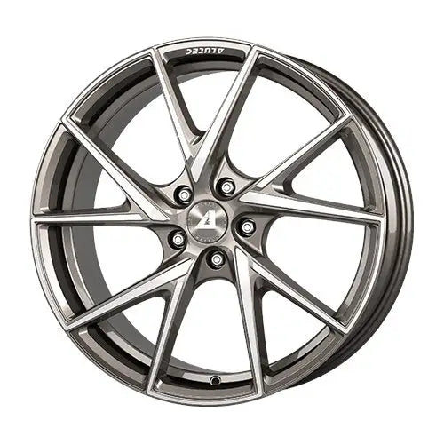 Felg Alutec Adx.01 Metallic-felg Platin um Frontpoliert 8,5x18 5x112 Et30