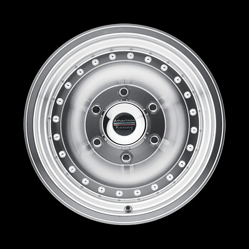 Felg Ar61 Outlaw i Machined W/ Clear Coat American Racing 15x7 Et-6 5x127