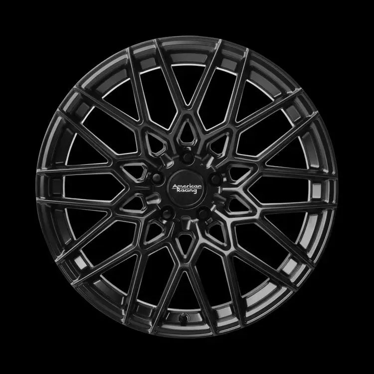 Felg Ar927 Barrage Satin Black American Racing 20x9 Et35 5x114.3