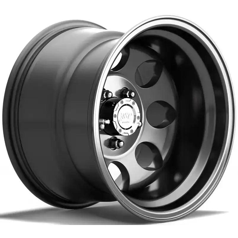 Felg Asp 1430 10x15 5x114,3 Et-42 Black - Tuv-godkjent - Jeep Wrangler Yj - 1