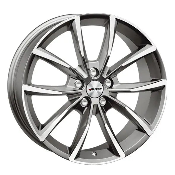 Felg Autec Type As - Astana Titanium Silver Polished 8x18 5x114,3 Et46
