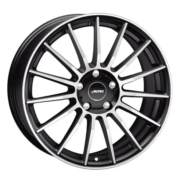 Felg Autec Type l - Lamera Black Matt Polished 8x18 5x100 Et40