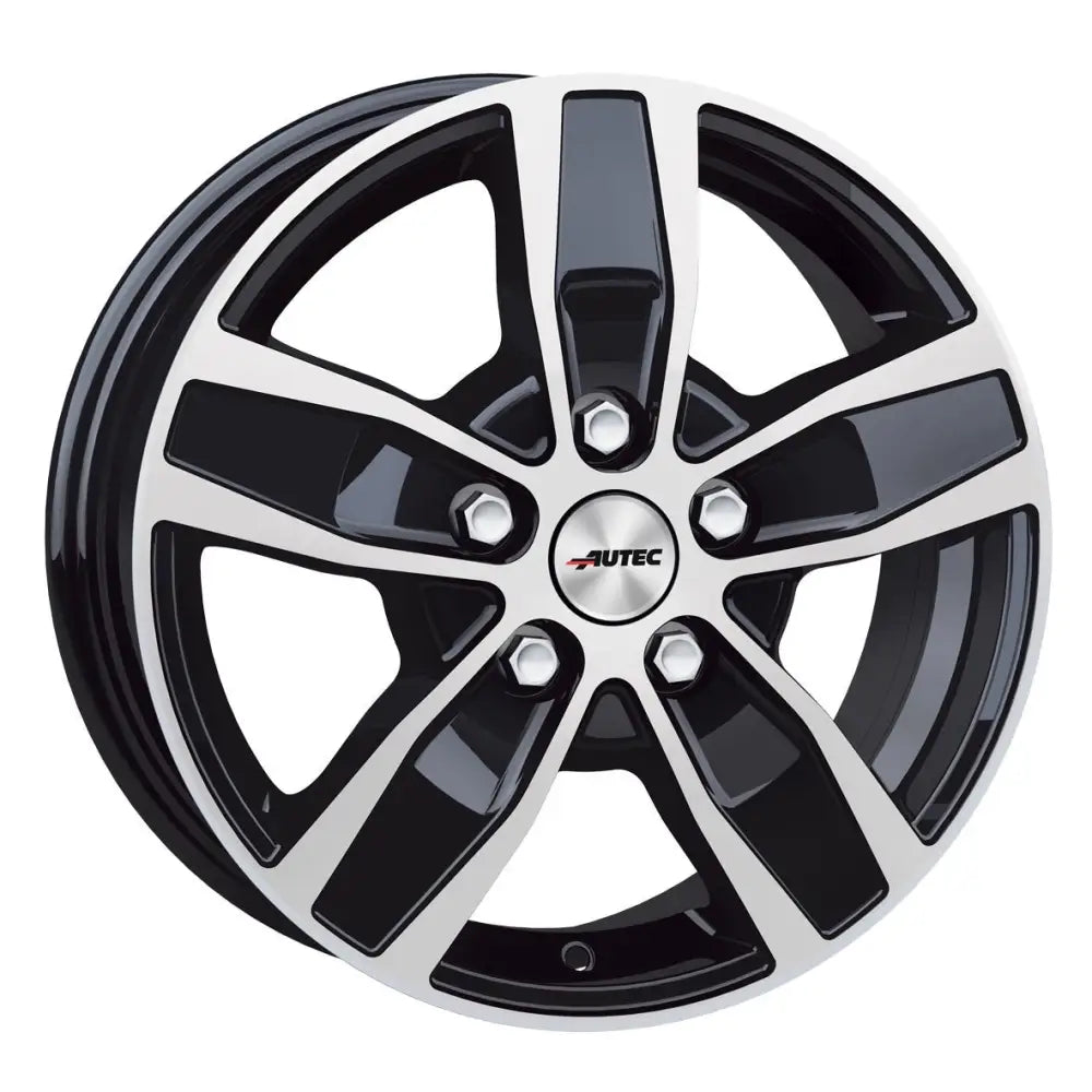 Felg Autec Type q - Quantro Black Polished (5 Hole) 6,5x16 5x118 Et66