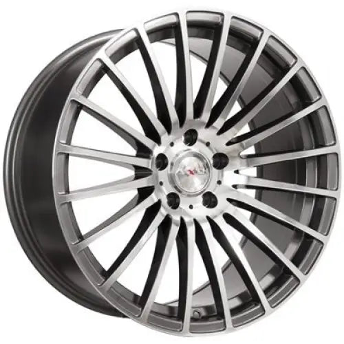 Felg Axxion Ax5 Dgp + Daytona Grey Full Machined 9x20 5x112 Et37