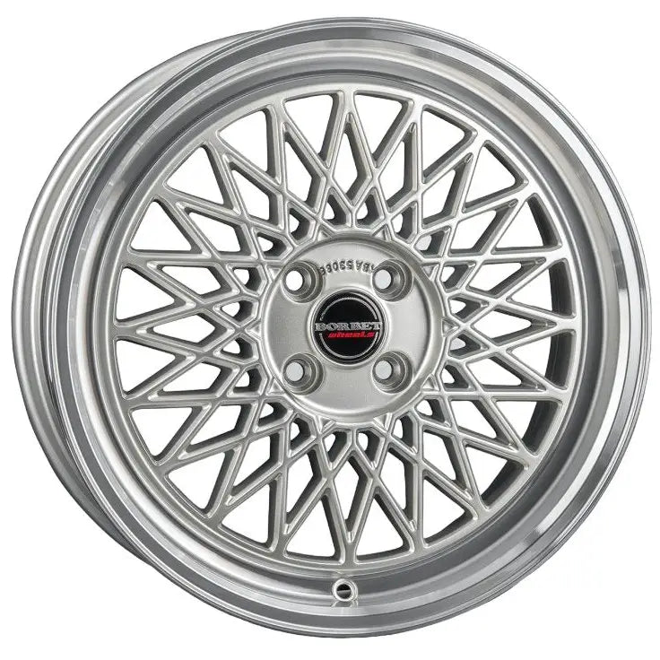 Felg Borbet b 4h Silver Rim Polished 7x17 4x108 Et20