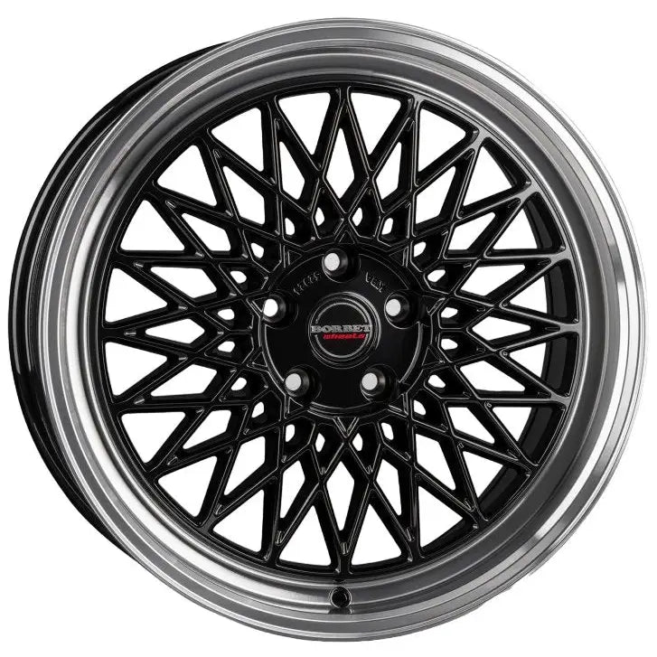 Felg Borbet b Black Rim Polished 8x18 5x112 Et45