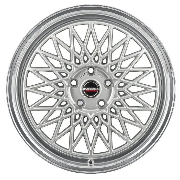Felg Borbet b Silver Rim Polished 8x18 5x100 Et40