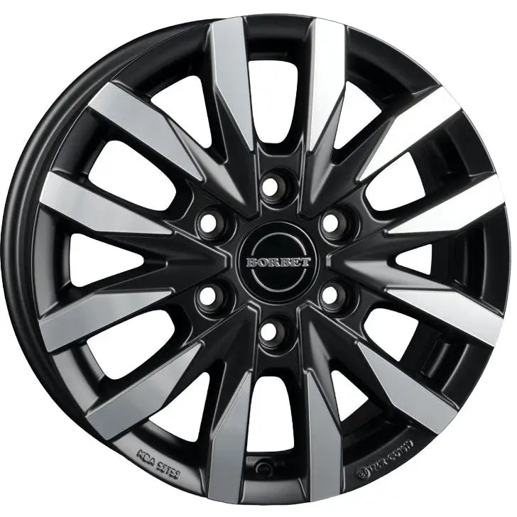 Felg Borbet Cw6 Black Polished Matt 7,5x18 6x139,7 Et30