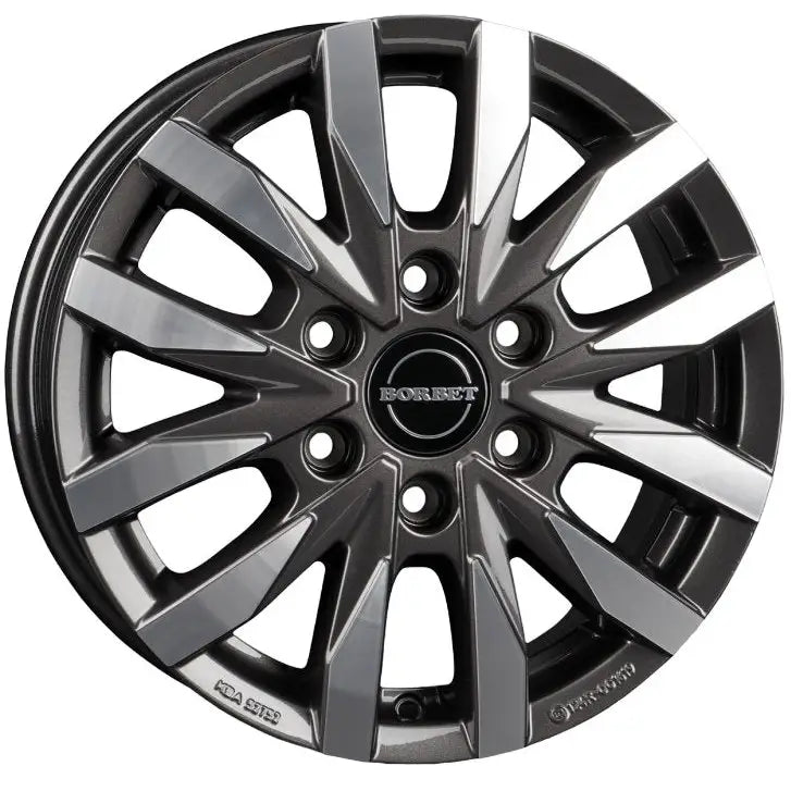 Felg Borbet Cw6 Mistral Anthracite Polished Glossy 7,5x18 6x139,7 Et47