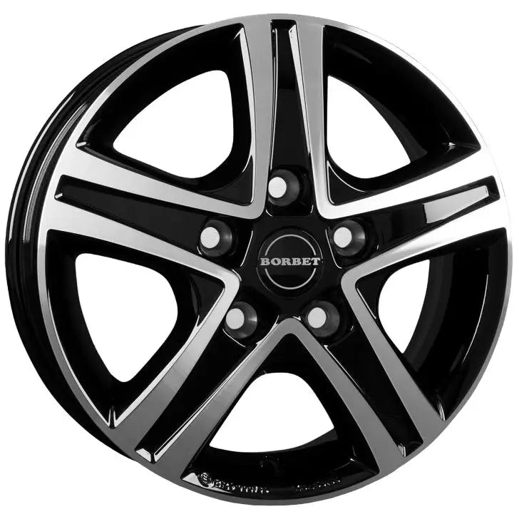 Felg Borbet Cwd Black Polished Glossy 6x16 5x118 Et68