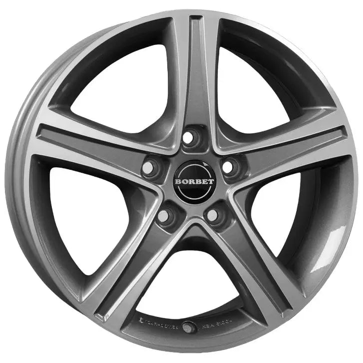 Felg Borbet Cwd Mistral Anthracite Polished 7x17 5x120 Et55
