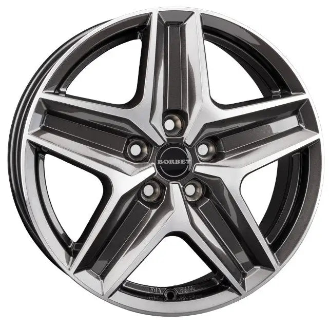 Felg Borbet Cwz Mistral Anthracite Polished Glossy 7,5x18 5x118 Et53