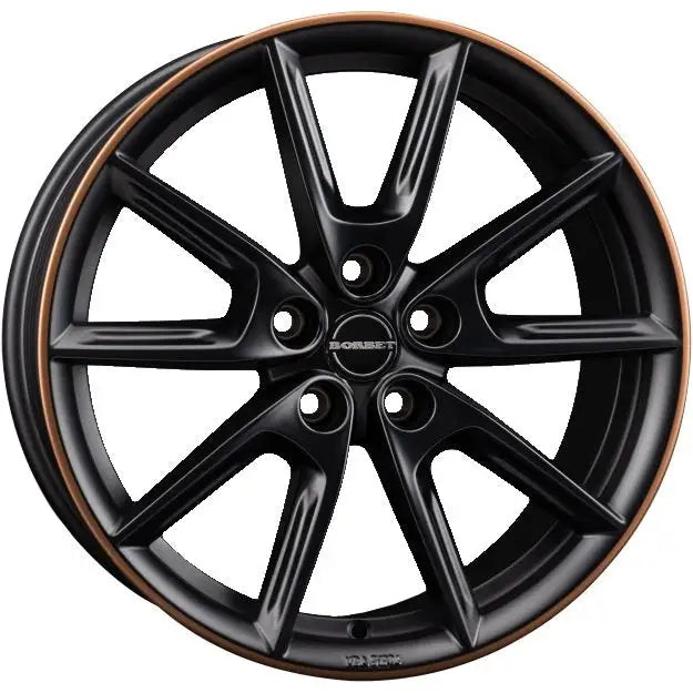 Felg Borbet Lx Black Matt Rim Copper 8x18 5x112 Et44