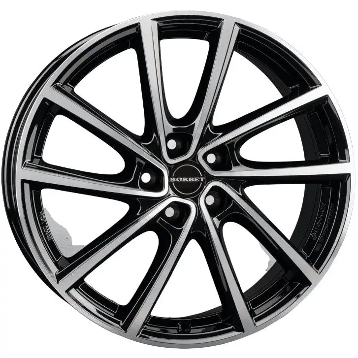 Felg Borbet v Black Polished Glossy 7x19 5x112 Et43