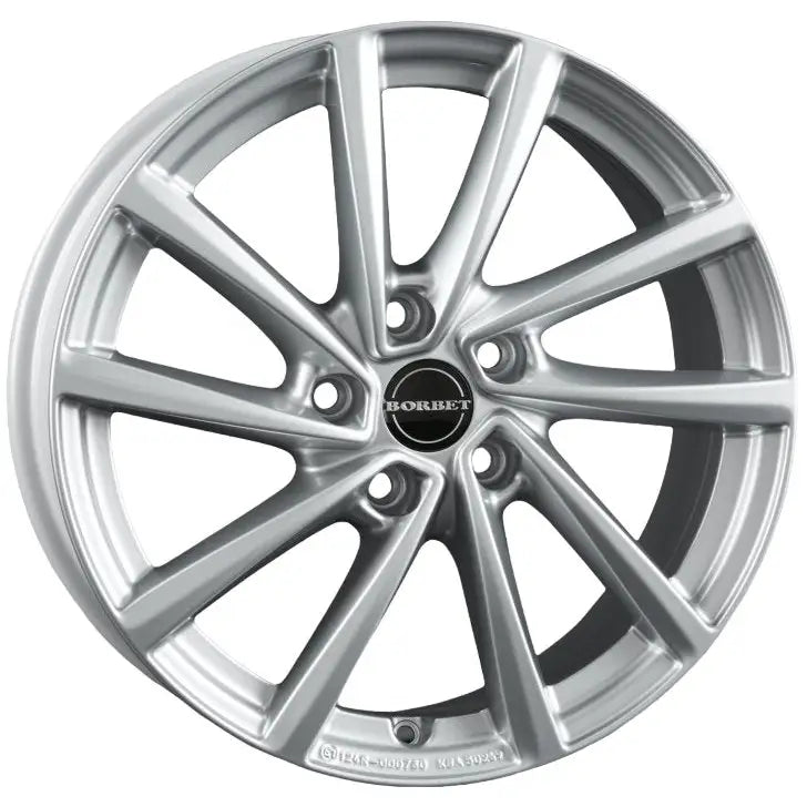 Felg Borbet v Crystal Silver 7x17 5x112 Et48,5