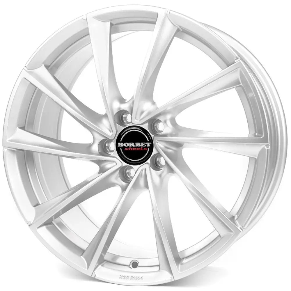 Felg Borbet Vtx Brilliant Silver 8x18 5x108 Et45