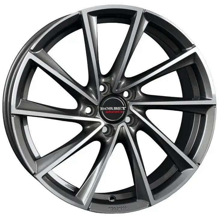 Felg Borbet Vtx Graphite Polished 9,5x19 5x112 Et25