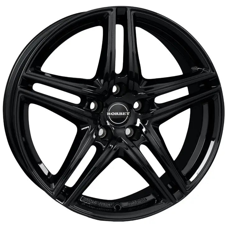 Felg Borbet Xr Black Glossy 8x18 5x112 Et31