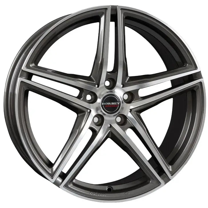 Felg Borbet Xrt Graphite Polished 8x18 5x100 Et35