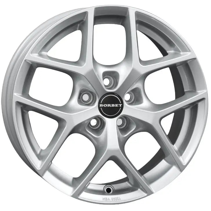 Felg Borbet y Crystal Silver 7x17 5x100 Et45