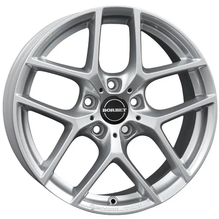 Felg Borbet y Crystal Silver for Bmw 7,5x17 5x120 Et34