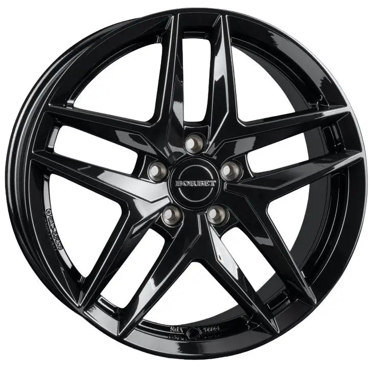 Felg Borbet z Black Glossy 8x18 5x112 Et39