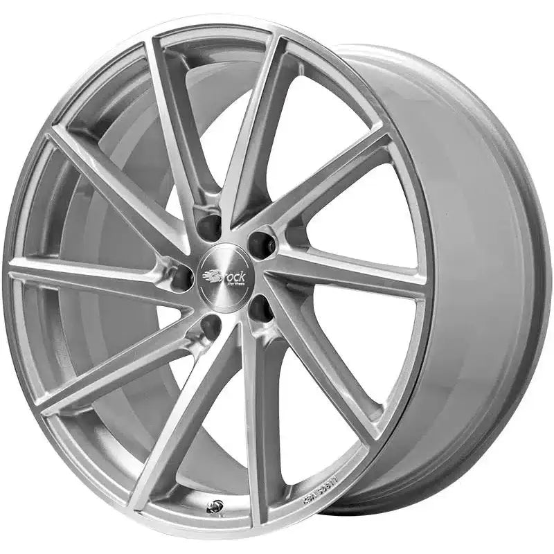 Felg Brock B37 Krsitallsilber Voll-poliert [ksvp] 8x18 5x100 Et36