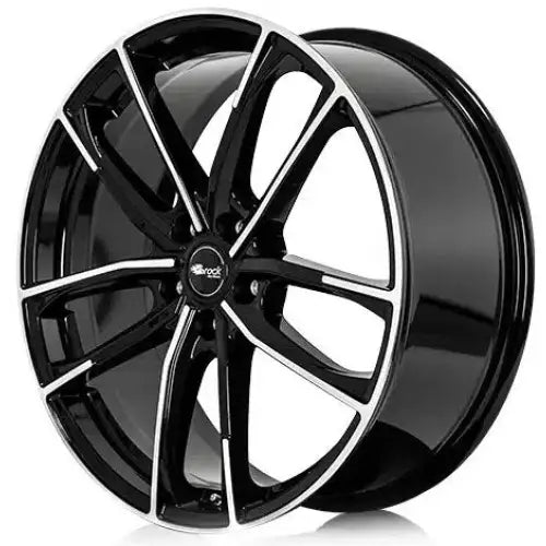 Felg Brock B38 Schwarz Glanz Voll-poliert [sgvp] 8x18 5x112 Et40