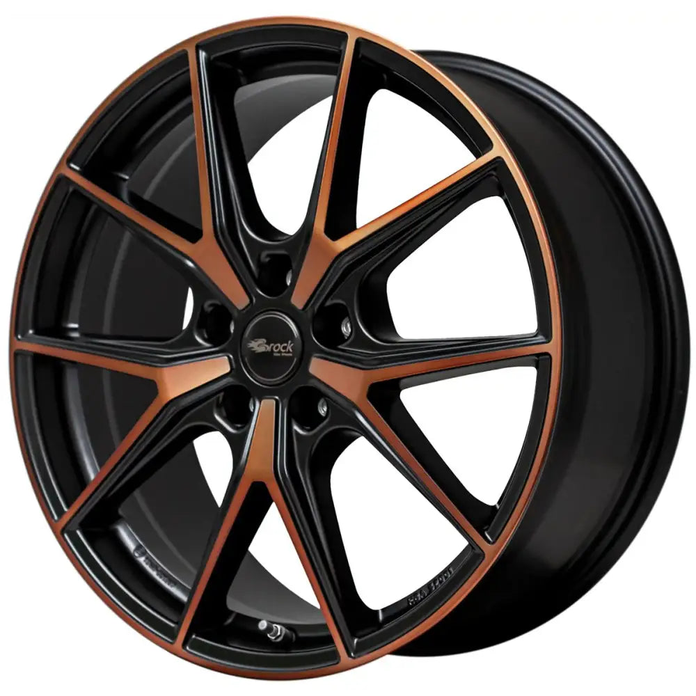 Felg Brock B40 Black Orange Matt [bom] 8x19 5x112 Et49