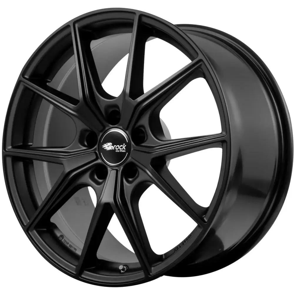 Felg Brock B40 Satin Black Matt [sbm] 9x19 5x120 Et48 Cb72.6 Mm