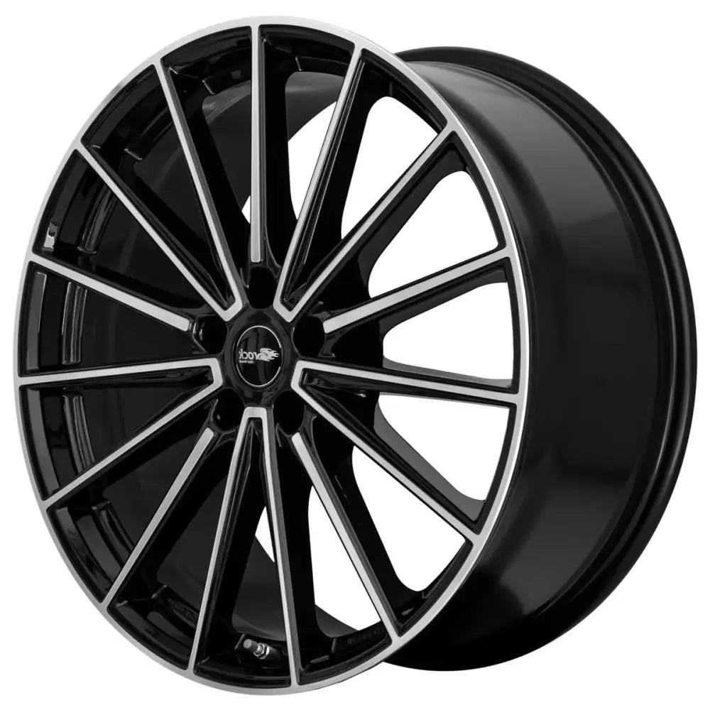 Felg Brock B43 Schwarz Glanz Voll-poliert [sgvp] 8x20 5x108 Et52