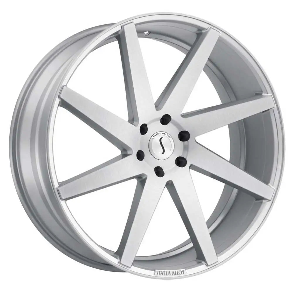 Felg Brute Silver Status 22x9.5 Et25 5x127