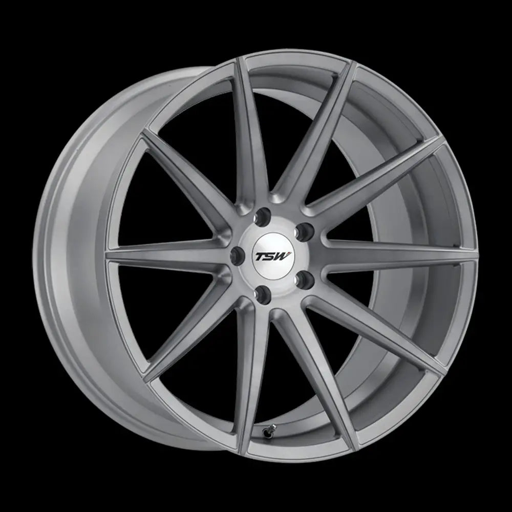 Felg Clypse Titanium W/ Matte Brushed Face Tsw 18x8.5 Et30 5x114.3