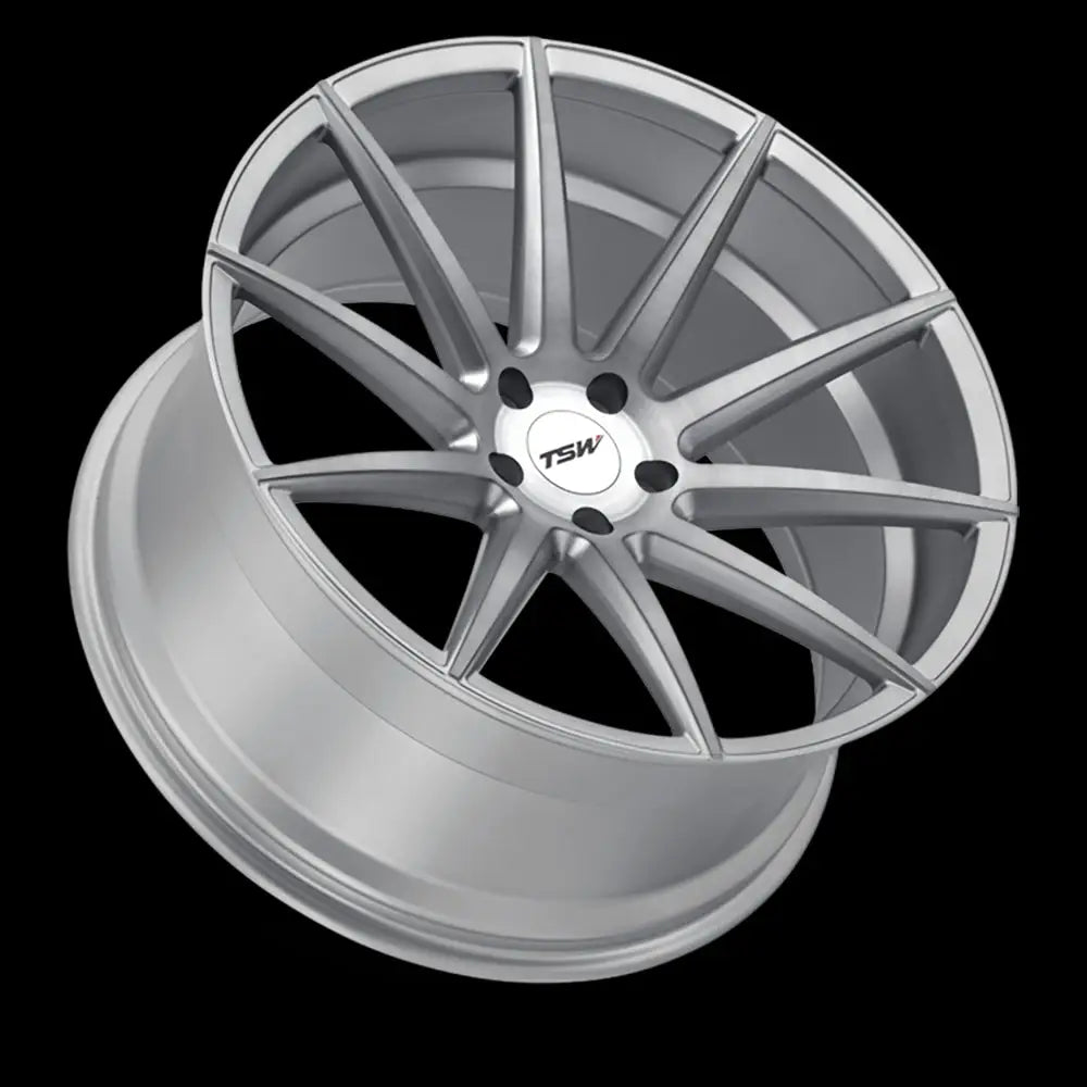 Felg Clypse Titanium W/ Matte Brushed Face Tsw 18x8.5 Et30 5x114.3