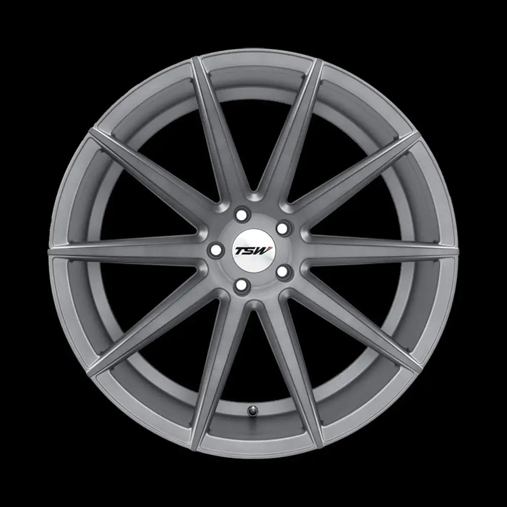 Felg Clypse Titanium W/ Matte Brushed Face Tsw 18x8.5 Et30 5x114.3