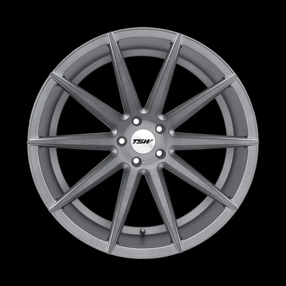 Felg Clypse Titanium W/ Matte Brushed Face Tsw 18x8.5 Et40 5x114.3