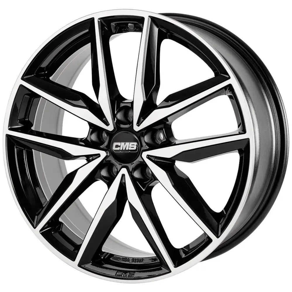 Felg Cms C28 Diamond Black Gloss 7,5x18 5x112 Et53,5