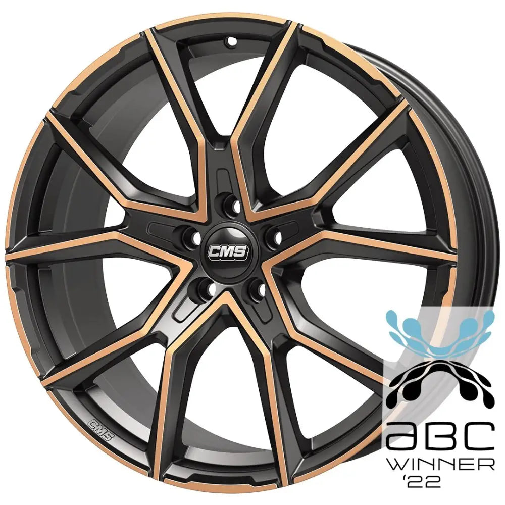 Felg Cms C33 Diamond Black Copper 8x18 5x112 Et30