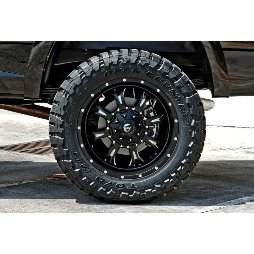 Felg D517 Krank Matte Black Milled Fuel 20x9 Et20 5x127 / 5x139.7 - 2