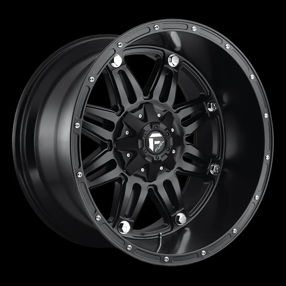 Felg D531 Hostage Matte Black Fuel 17x8.5 Et38 5x114.3 / 5x120 - 1