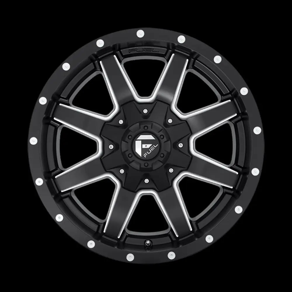 Felg D538 Maverick Matte Black Milled Fuel 17x10 Et-24 6x139.7 / 6x135 - 2
