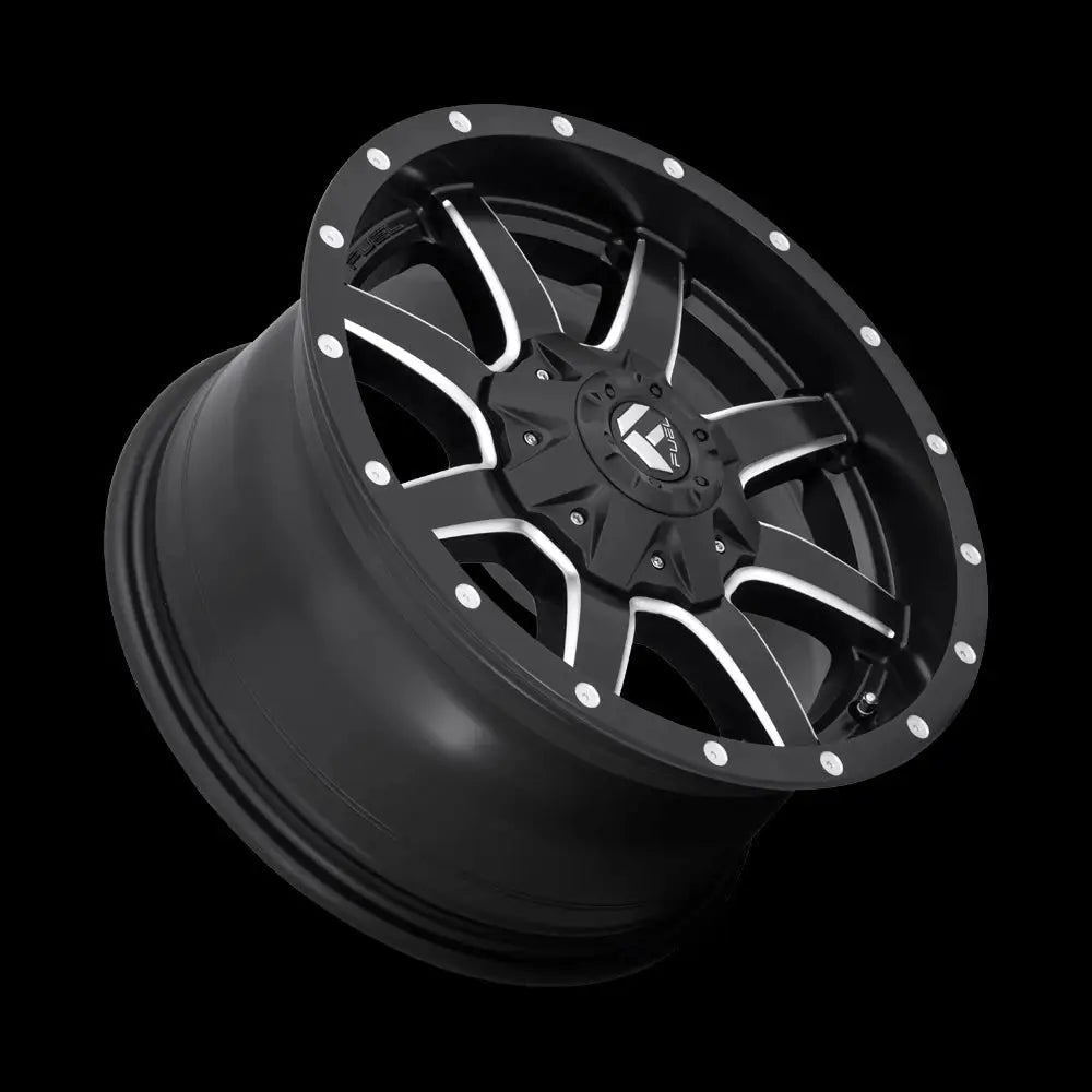 Felg D538 Maverick Matte Black Milled Fuel 17x8.5 Et25 6x114.3 / 6x120 - 2